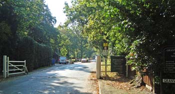 Entrance to St George's Hill Golf Club